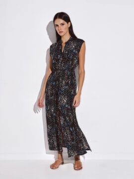 Maxi Shirt dress, Animal pattern